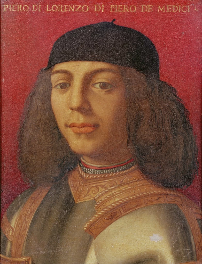  199-Agnolo Bronzino-Ritratto di Piero di Lorenzo de Medici 